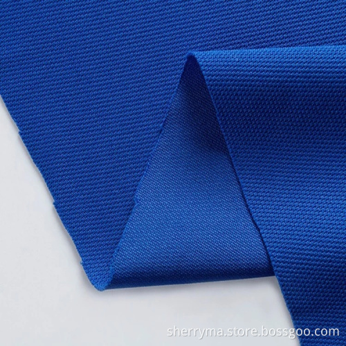 100% Poly weft knitting pique mesh fabric polo